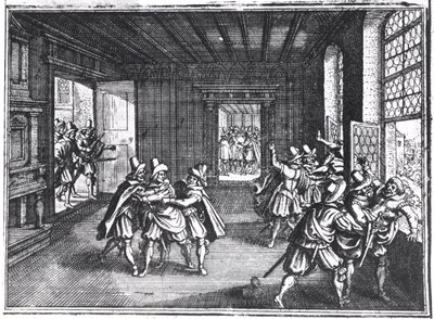 The Defenestration of Prague in 1618 by Unbekannt Unbekannt